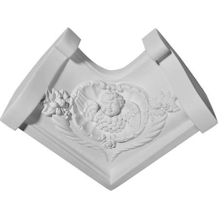 Ekena Millwork 3 3/4"H x 3 3/4"P, Edinburgh Inside Corner for Moulding Profiles MIC03X03ED